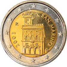 San Marino, 2 Euro, 2003, Rome, BU, MS(65-70), Bi-Metallic, KM:447