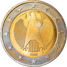 GERMANY - FEDERAL REPUBLIC, 2 Euro, 2006, Stuttgart, MS(63), Bi-Metallic, KM:214