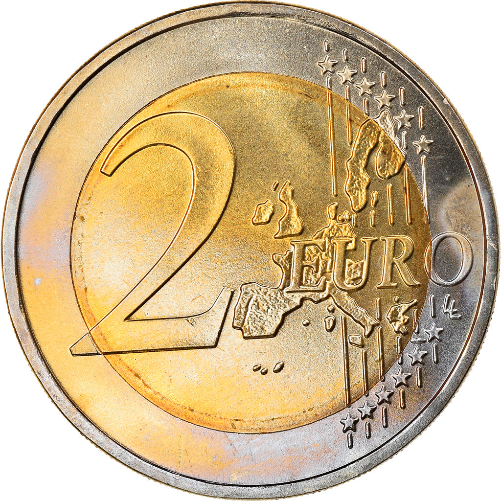 GERMANY - FEDERAL REPUBLIC, 2 Euro, 2006, Stuttgart, MS(63), Bi-Metallic, KM:214