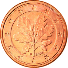 GERMANY - FEDERAL REPUBLIC, Euro Cent, 2006, Stuttgart, MS(63), Copper Plated