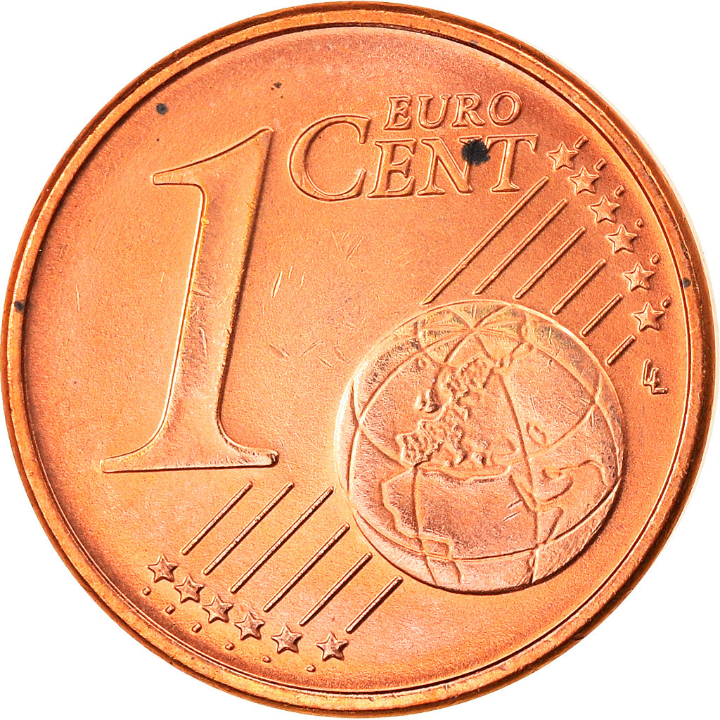 GERMANY - FEDERAL REPUBLIC, Euro Cent, 2006, Stuttgart, MS(63), Copper Plated