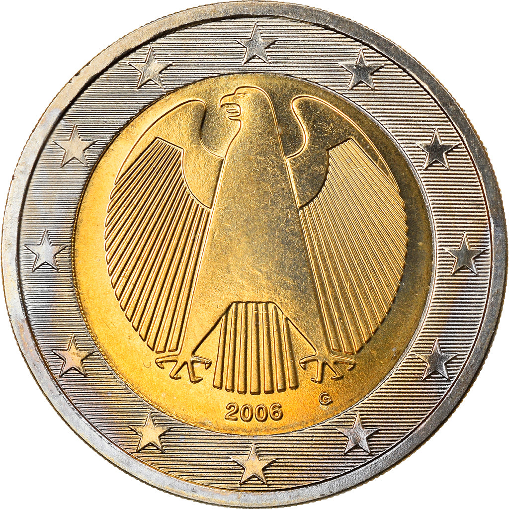 République fédérale allemande, 2 Euro, 2006, Karlsruhe, SPL, Bi-Metallic
