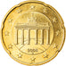République fédérale allemande, 20 Euro Cent, 2006, Karlsruhe, SPL, Laiton