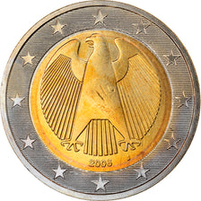 GERMANY - FEDERAL REPUBLIC, 2 Euro, 2006, Hambourg, EF(40-45), Bi-Metallic