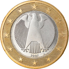Niemcy - RFN, Euro, 2007, Berlin, MS(63), Bimetaliczny, KM:257