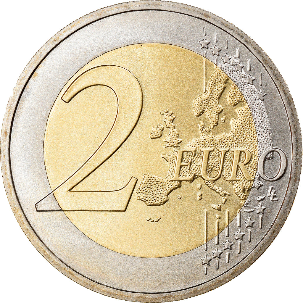 GERMANY - FEDERAL REPUBLIC, 2 Euro, 2007, Munich, EF(40-45), Bi-Metallic, KM:259