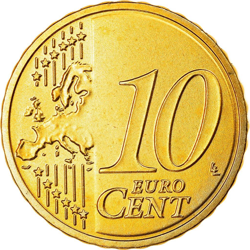 GERMANIA - REPUBBLICA FEDERALE, 10 Euro Cent, 2007, Munich, SPL, Ottone, KM:254