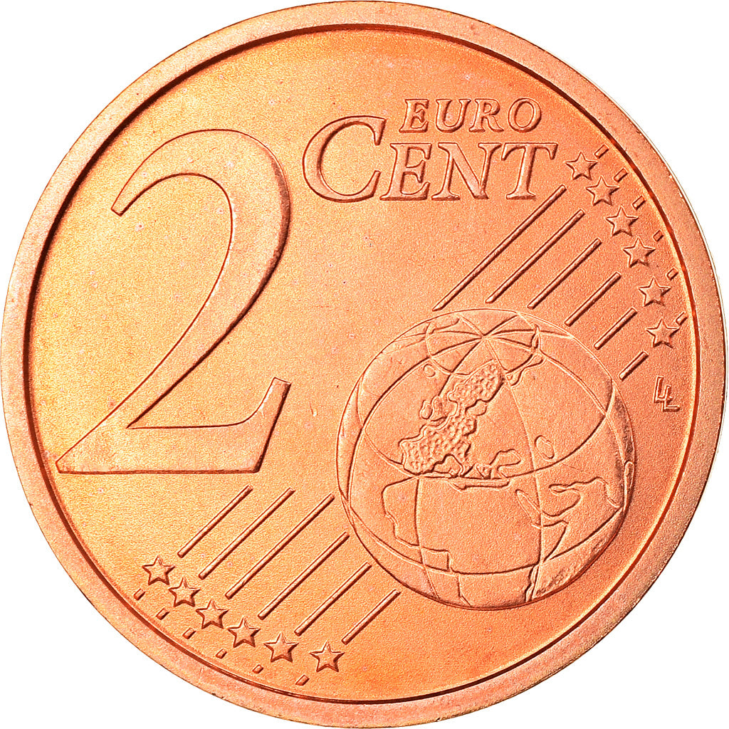 GERMANIA - REPUBBLICA FEDERALE, 2 Euro Cent, 2007, Munich, SPL, Acciaio placcato