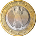 GERMANY - FEDERAL REPUBLIC, Euro, 2007, Stuttgart, MS(63), Bi-Metallic, KM:257