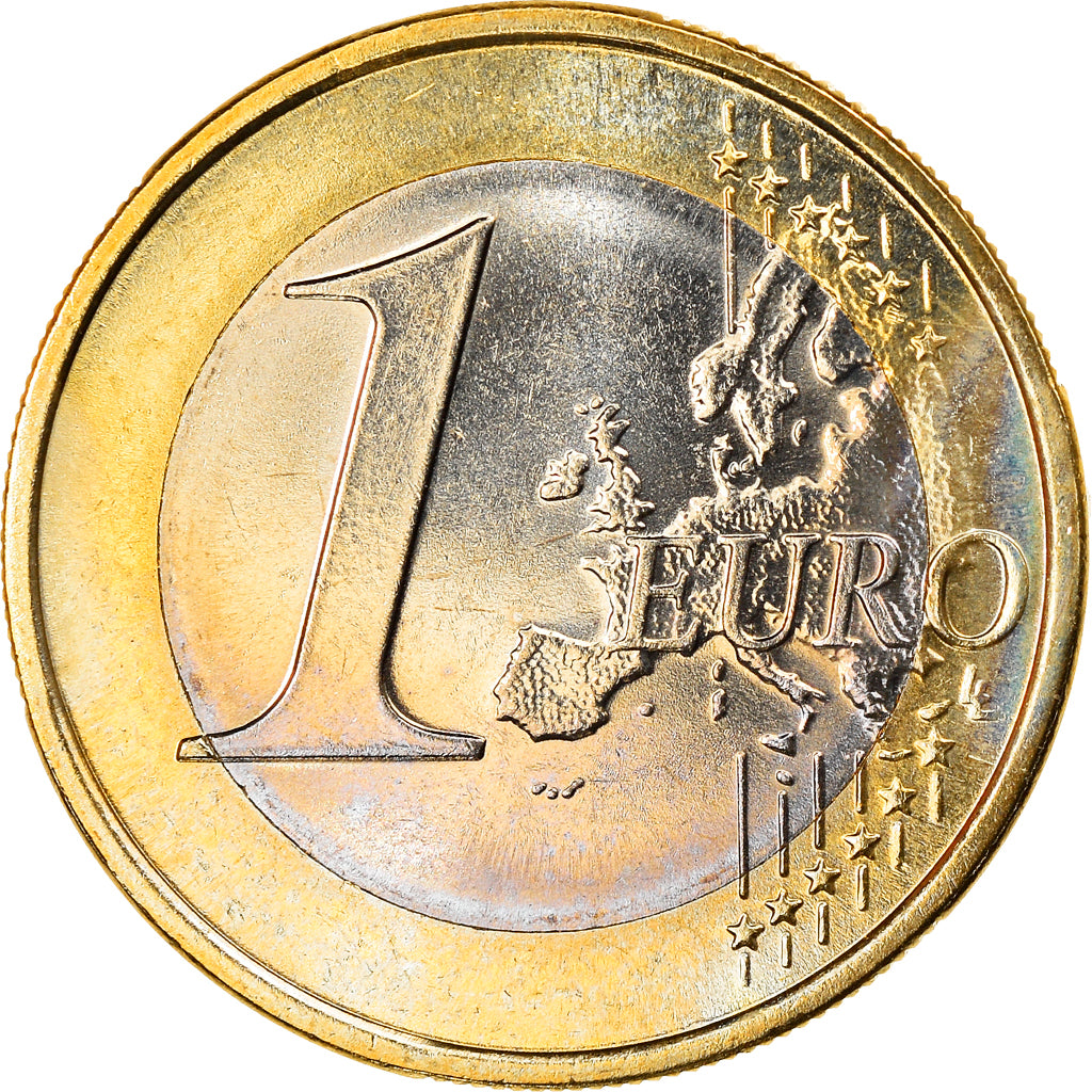 GERMANY - FEDERAL REPUBLIC, Euro, 2007, Stuttgart, MS(63), Bi-Metallic, KM:257