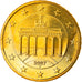 GERMANY - FEDERAL REPUBLIC, 50 Euro Cent, 2007, Stuttgart, MS(63), Brass, KM:256