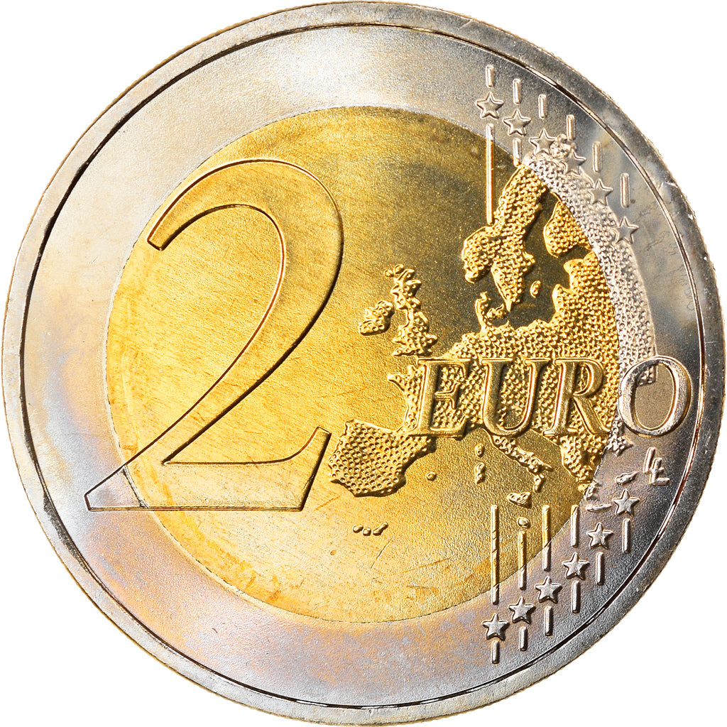 GERMANIA - REPUBBLICA FEDERALE, 2 Euro, Traité de Rome 50 ans, 2007, Hambourg