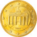 GERMANY - FEDERAL REPUBLIC, 50 Euro Cent, 2007, Hambourg, MS(63), Brass, KM:256