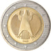 GERMANY - FEDERAL REPUBLIC, 2 Euro, 2008, Berlin, MS(63), Bi-Metallic, KM:258