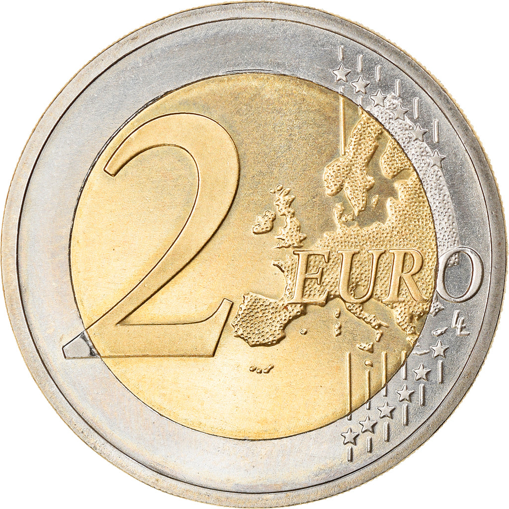 GERMANY - FEDERAL REPUBLIC, 2 Euro, 2008, Berlin, MS(63), Bi-Metallic, KM:258