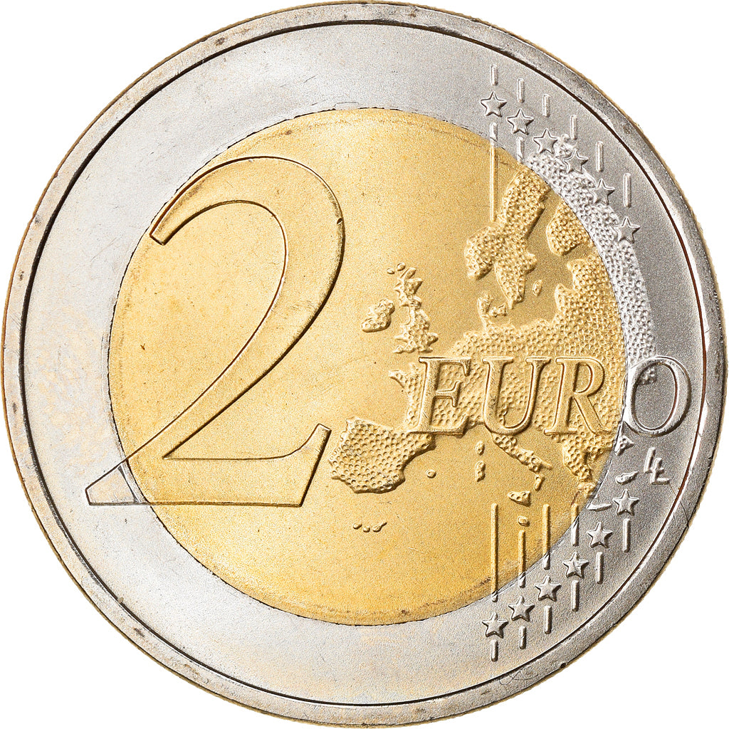 GERMANY - FEDERAL REPUBLIC, 2 Euro, 2008, Stuttgart, MS(63), Bi-Metallic, KM:258