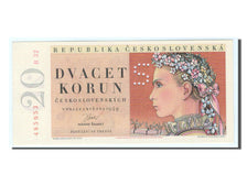 Czechoslovakia, 20 Korun, 1949, KM #70s, UNC(65-70), B32