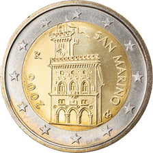San Marino, 2 Euro, 2006, Rome, MS(63), Bi-Metallic, KM:447