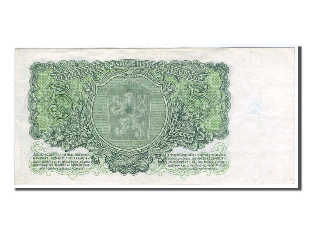 Cecoslovacchia, 5 Korun, 1961, SPL-