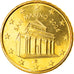 San Marino, 10 Euro Cent, 2006, Rome, MS(63), Brass, KM:443