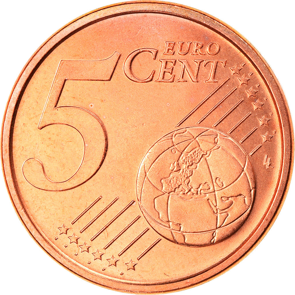San Marino, 5 Euro Cent, 2006, Rome, MS(63), Copper Plated Steel, KM:442