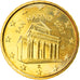 San Marino, 10 Euro Cent, 2007, Rome, MS(63), Brass, KM:443