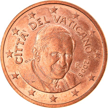 VATICAN CITY, 5 Euro Cent, 2006, Rome, AU(50-53), Copper Plated Steel, KM:377