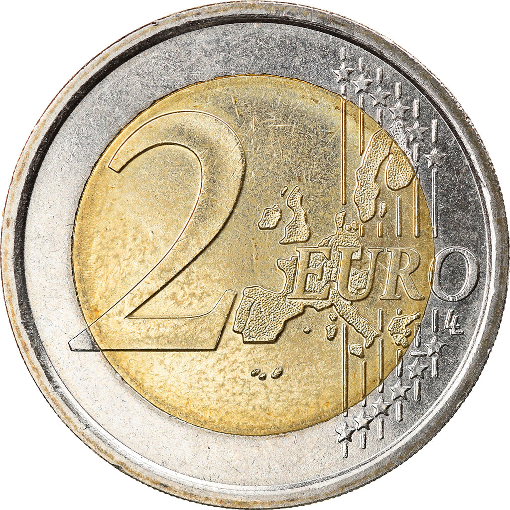 VATICAN CITY, 2 Euro, 2007, Rome, BU, MS(63), Bi-Metallic, KM:382