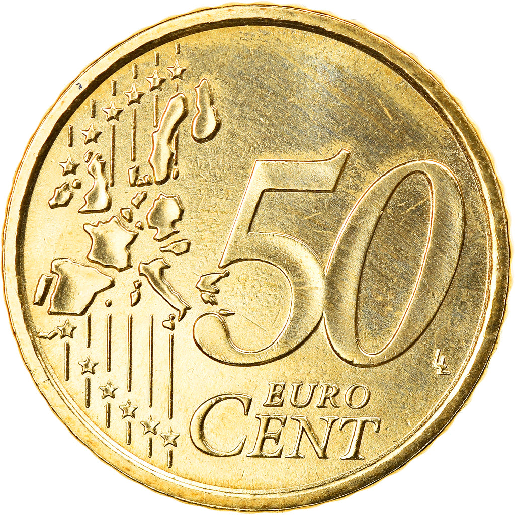 Vaticaanstad, 50 Euro Cent, 2007, Rome, BU, UNC-, Tin, KM:380