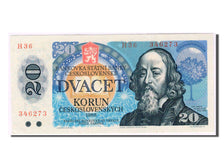 Cecoslovacchia, 20 Korun, 1988, FDS