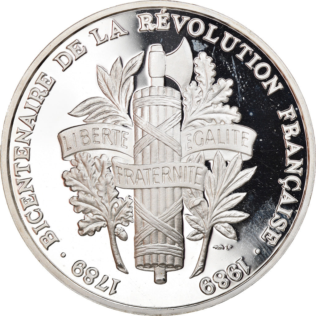 France, Médaille, Bicentenaire de la Prise de la Bastille, History, 1989, SPL