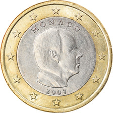 Monaco, Euro, 2007, Paris, EF(40-45), Bi-Metallic, Gadoury:MC 193, KM:194