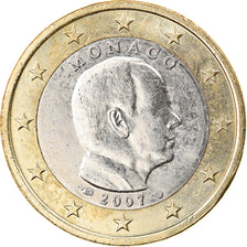 Monaco, Euro, 2007, Paris, EF(40-45), Bi-Metallic, Gadoury:MC 193, KM:194