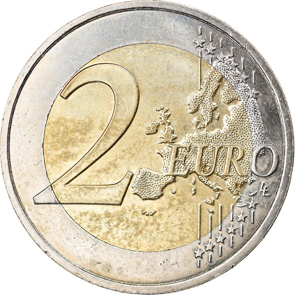 Monaco, 2 Euro, Lucien Ier de Monaco, 2012, Paris, AU(50-53), Bi-Metallic