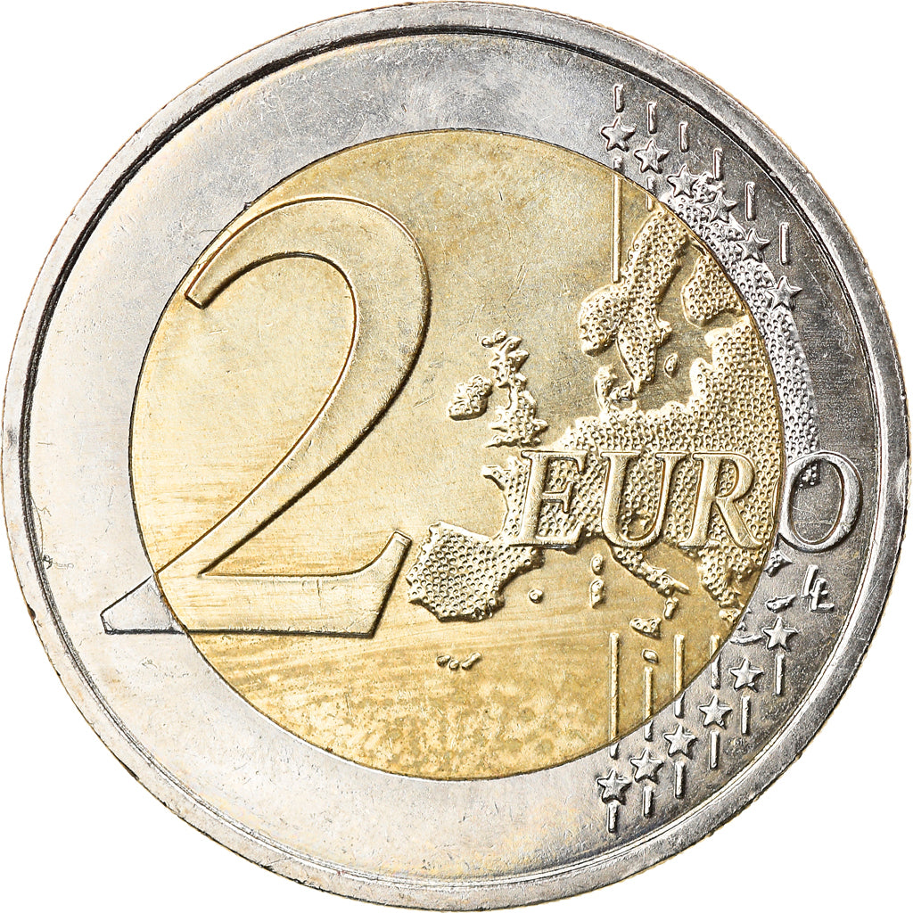 Monaco, 2 Euro, Lucien Ier de Monaco, 2012, Paris, AU(50-53), Bi-Metallic