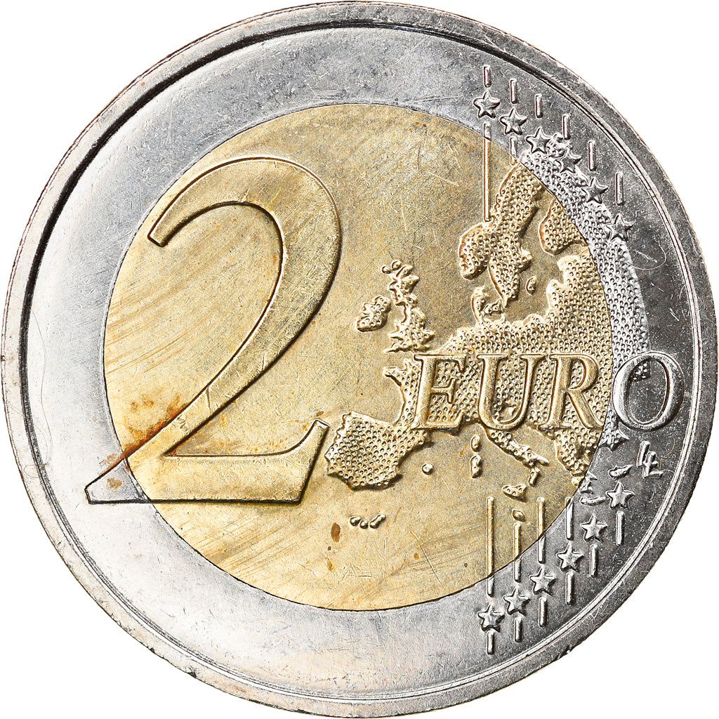 Monaco, 2 Euro, Lucien Ier de Monaco, 2012, Paris, EF(40-45), Bi-Metallic
