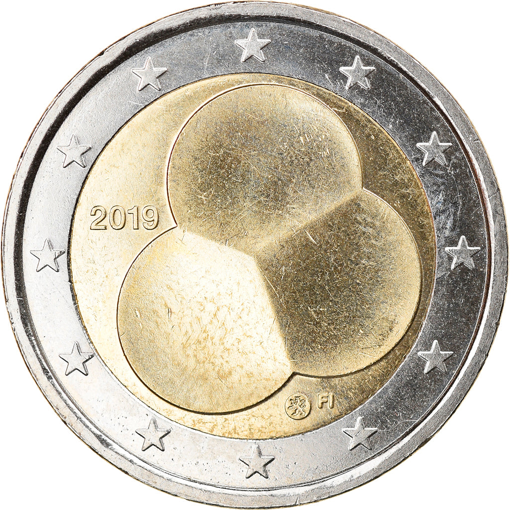 Finland, 2 Euro, 2019, Finlande 100 ans de la Constitution 2019, MS(63)