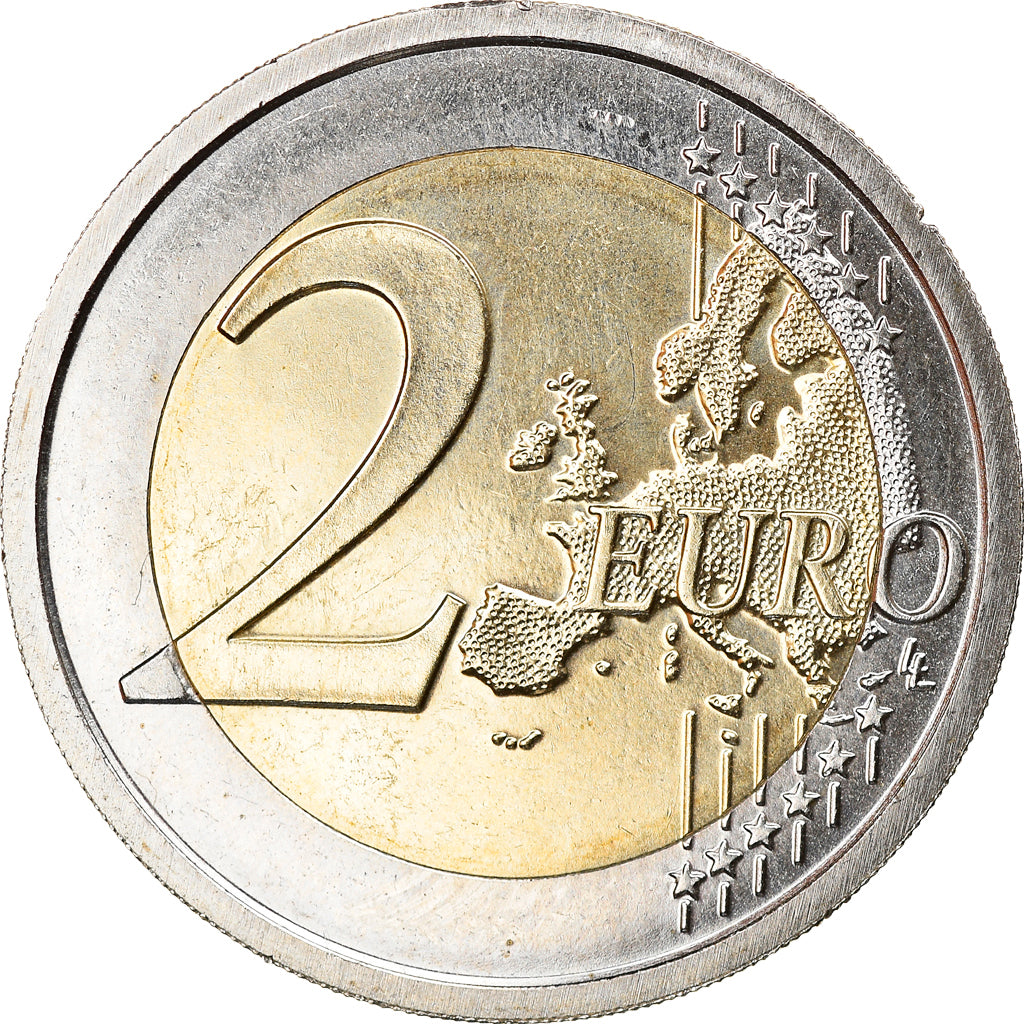 VATICAN CITY, 2 Euro, 2009, Rome, MS(63), Bi-Metallic, KM:389