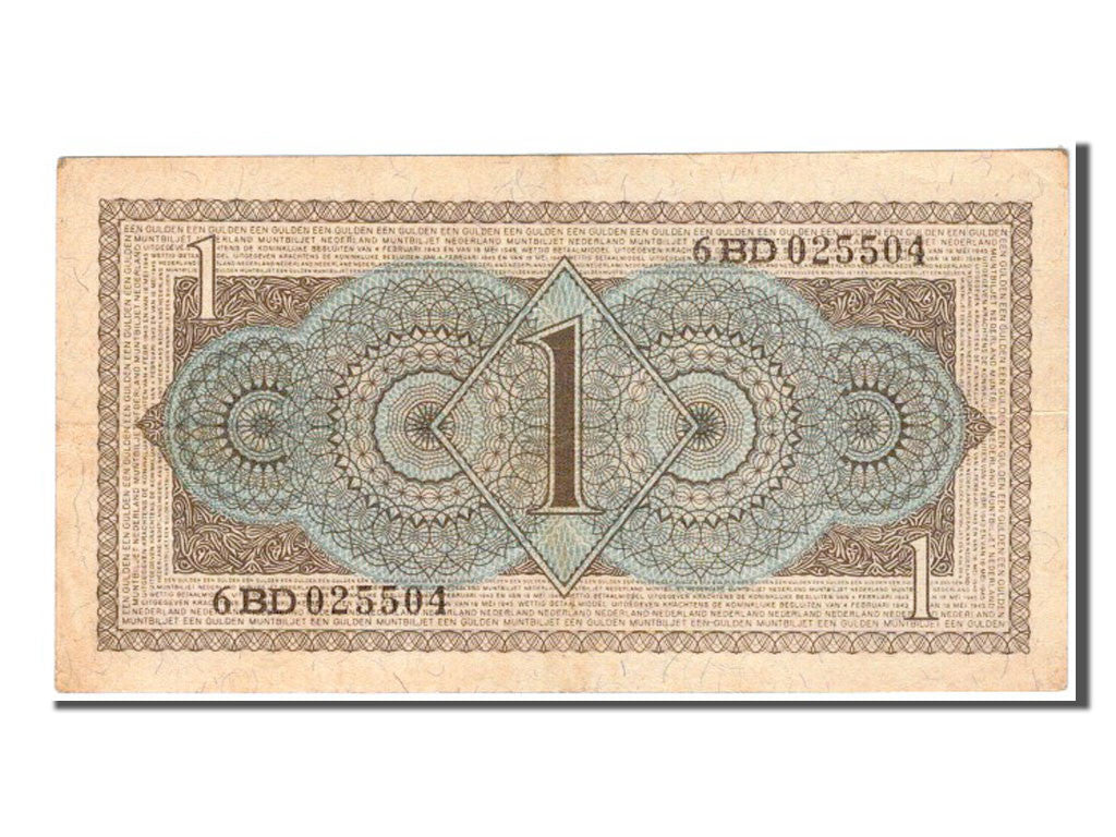 Banknote, Netherlands, 1 Gulden, 1949, AU(50-53)