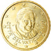 VATICAN CITY, 10 Euro Cent, 2009, Rome, MS(63), Brass, KM:385