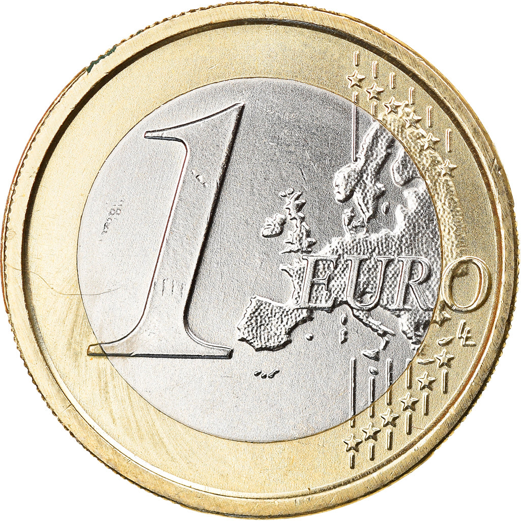 VATICAN CITY, Euro, 2010, Rome, AU(50-53), Bi-Metallic, KM:388