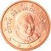VATICAN CITY, Euro Cent, 2010, Rome, MS(63), Copper Plated Steel, KM:375