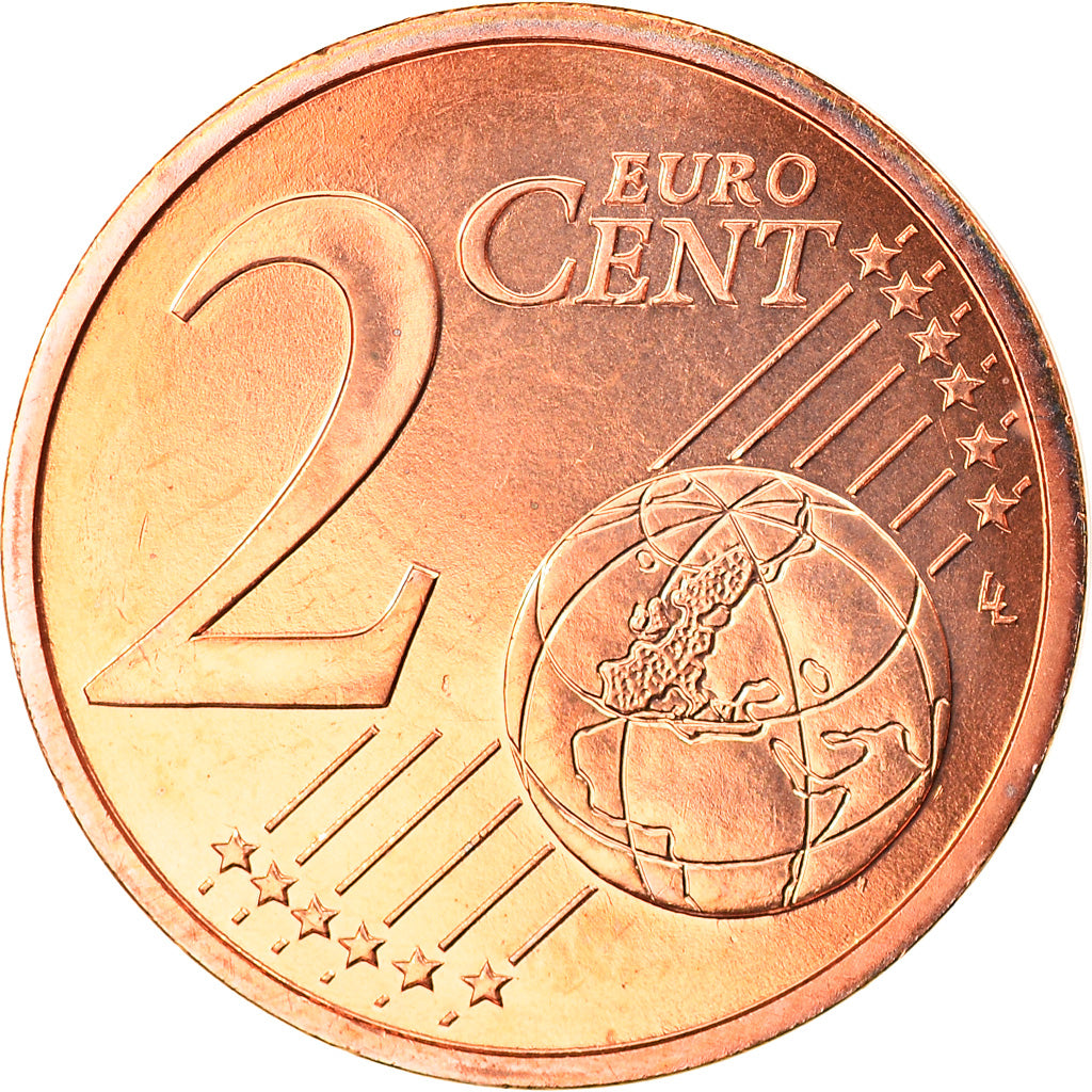 France, 2 Euro Cent, 2005, Paris, MS(63), Copper Plated Steel, Gadoury:2