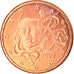 France, Euro Cent, 2005, Paris, SPL, Copper Plated Steel, Gadoury:1, KM:1282