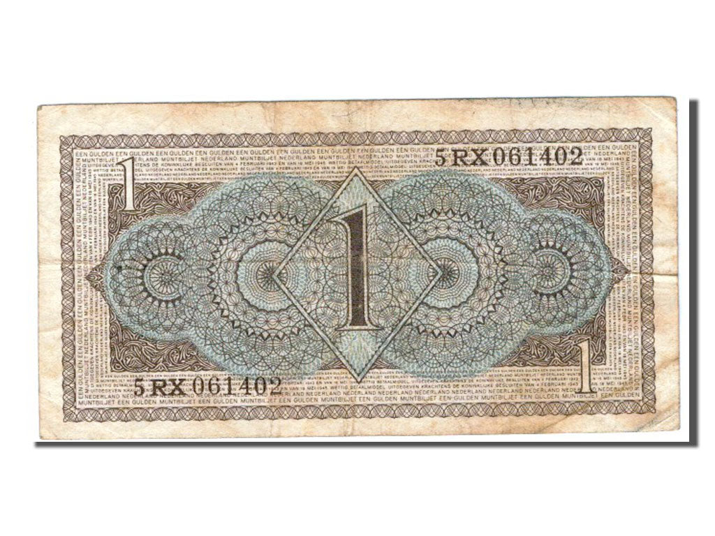Netherlands, 1 Gulden, 1949, KM #72, VF(30-35), 5RX