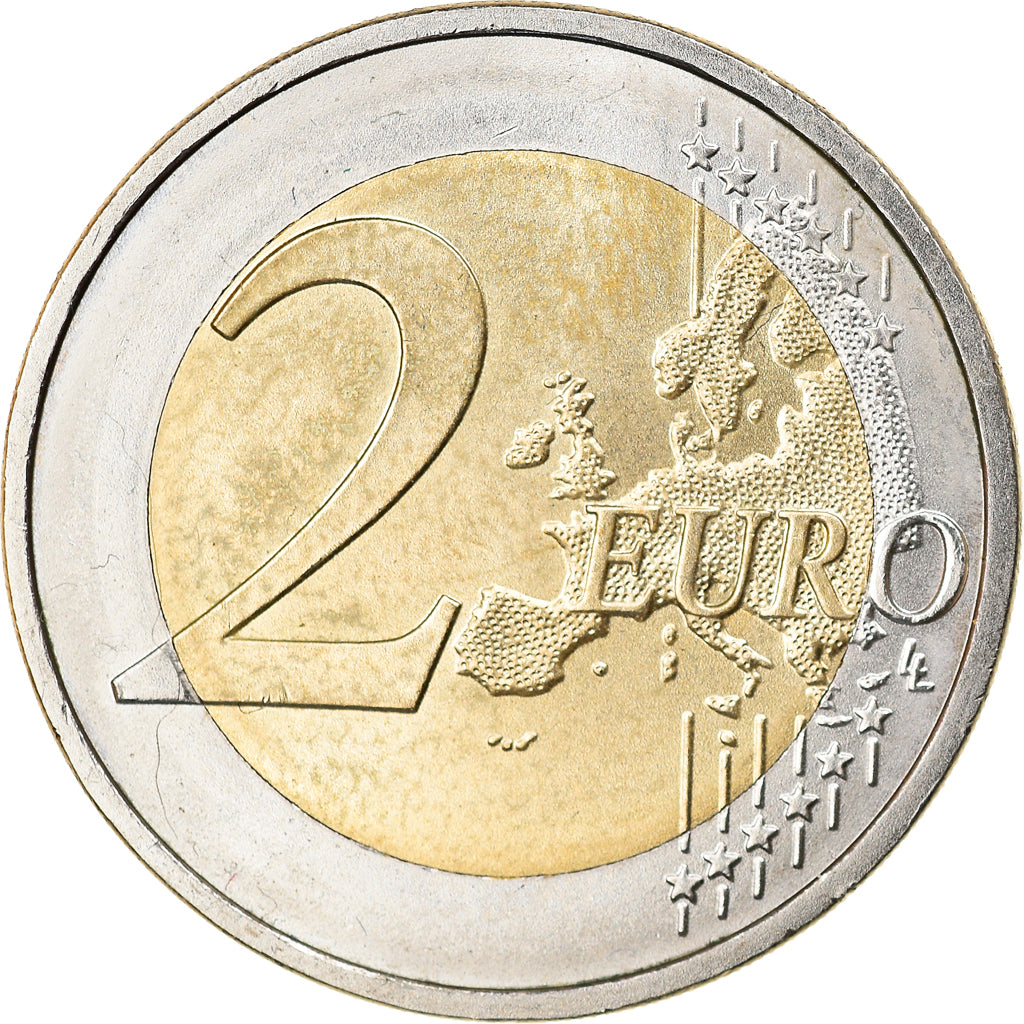 Germany, 2 Euro, 10 years euro, 2012, Hambourg, MS(63), Bi-Metallic, KM:New