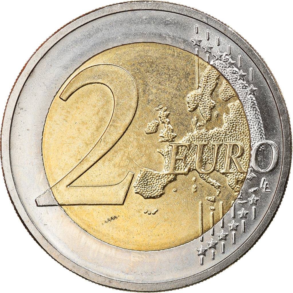Germany, 2 Euro, 10 years euro, 2012, Karlsruhe, MS(63), Bi-Metallic, KM:New