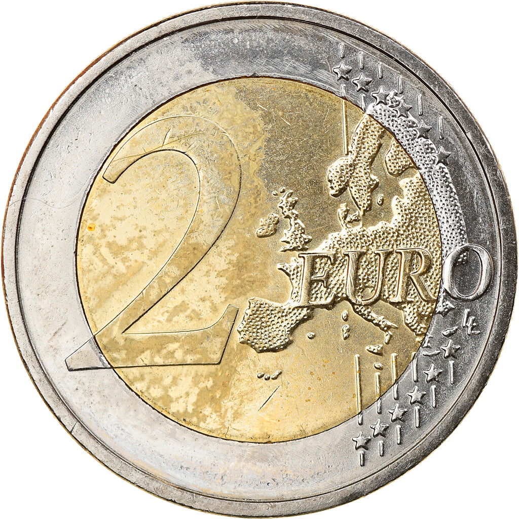 Germany, 2 Euro, 10 years euro, 2012, Munich, MS(63), Bi-Metallic, KM:New