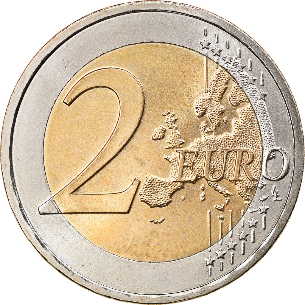 Austria, 2 Euro, 10 ans de l'Euro, 2012, Vienna, MS(63), Bi-Metallic, KM:3205