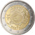 Luxemburgo, 2 Euro, 10 ans de l'Euro, 2012, Utrecht, EF(40-45), Bimetálico